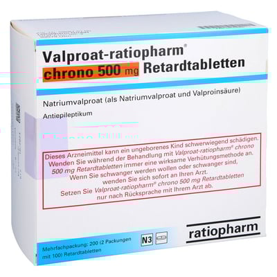 Valproat-ratiopharm chrono 500 mg