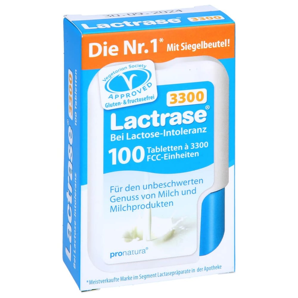 Lactrase 3300 FCC Tabletten im Klickspender