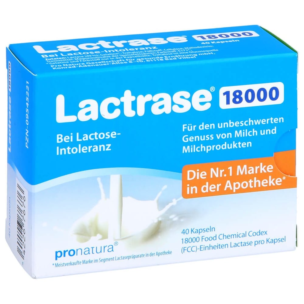 Lactrase 18000 FCC Kapseln