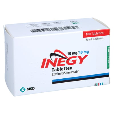 Inegy 10 mg/40 mg Produktbild 1
