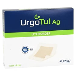 Urgotül Ag Lite Border 8x8 cm Verband