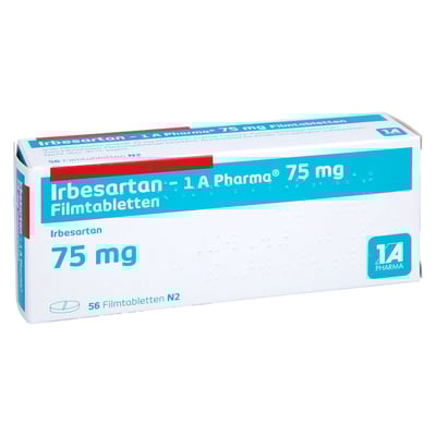 Irbesartan - 1 A Pharma 75 mg Filmtabletten