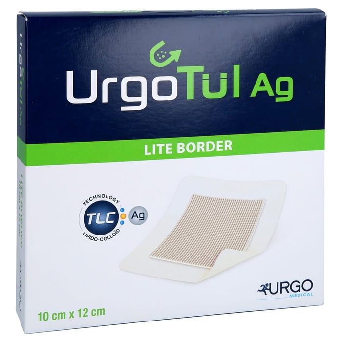 Urgotül Ag Lite Border 10x12 cm Verband
