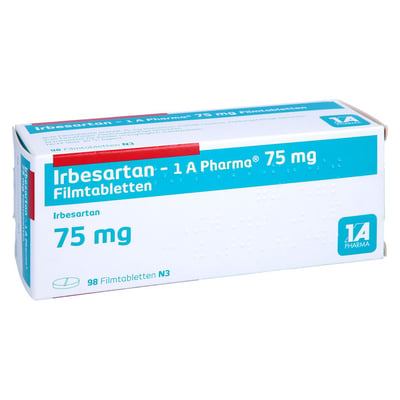 Irbesartan-1A Pharma 75 mg Produktbild 1