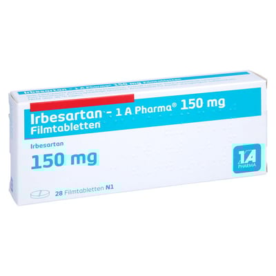 Irbesartan - 1 A Pharma 150 mg Filmtabletten