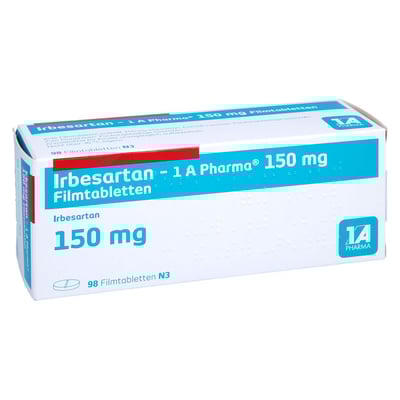 Irbesartan - 1 A Pharma 150 mg Filmtabletten