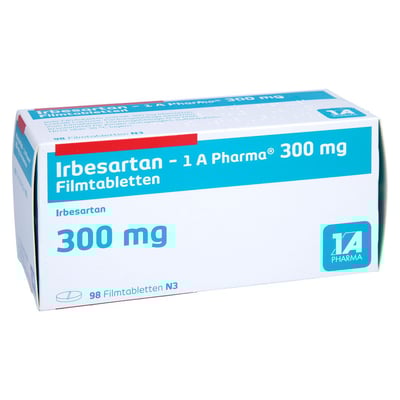 Irbesartan - 1 A Pharma 300 mg Filmtabletten