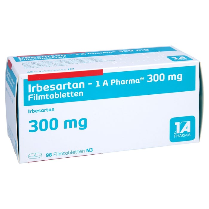 Irbesartan - 1 A Pharma 300 mg Filmtabletten