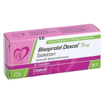 Bisoprolol Dexcel 5 mg