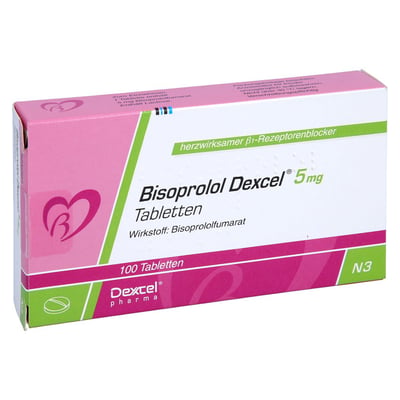 Bisoprolol Dexcel 5 mg Produktbild 1