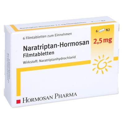 Naratriptan-Hormosan 2,5 mg