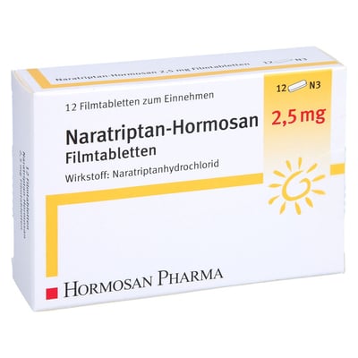 Naratriptan-Hormosan 2,5 mg