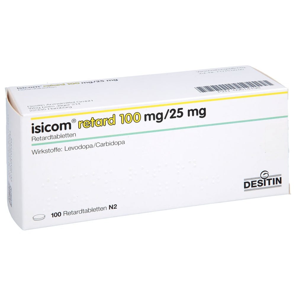 Isicom retard 100 mg/25 mg