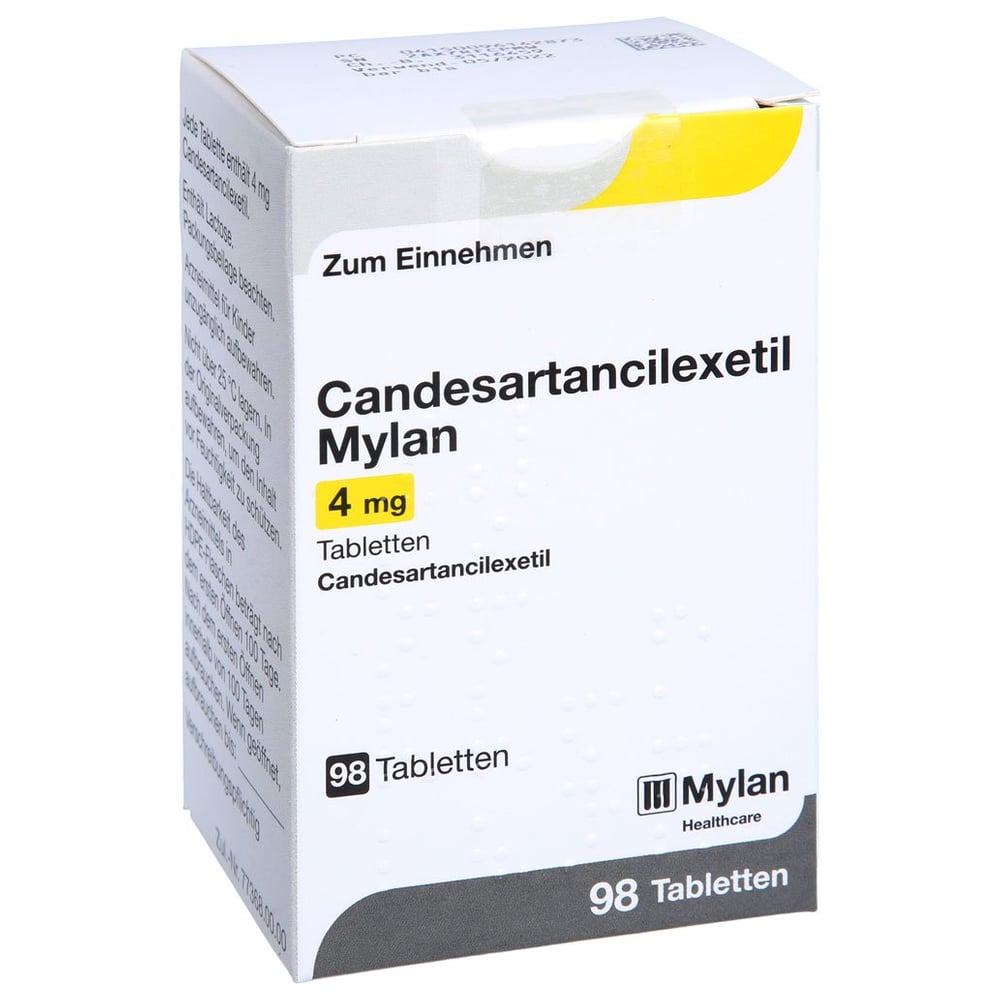 Candesartancilexetil Mylan 4 mg