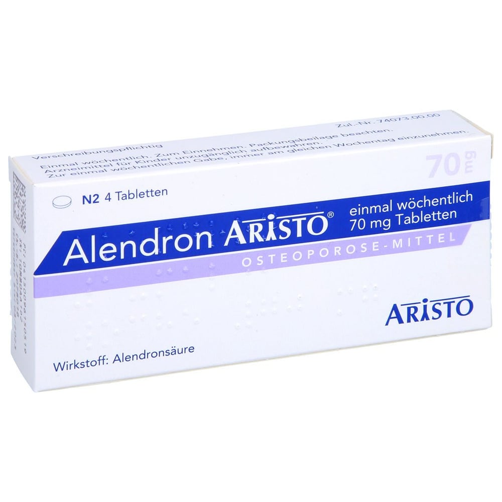 Alendron Aristo einmal wöchentlich 70 mg