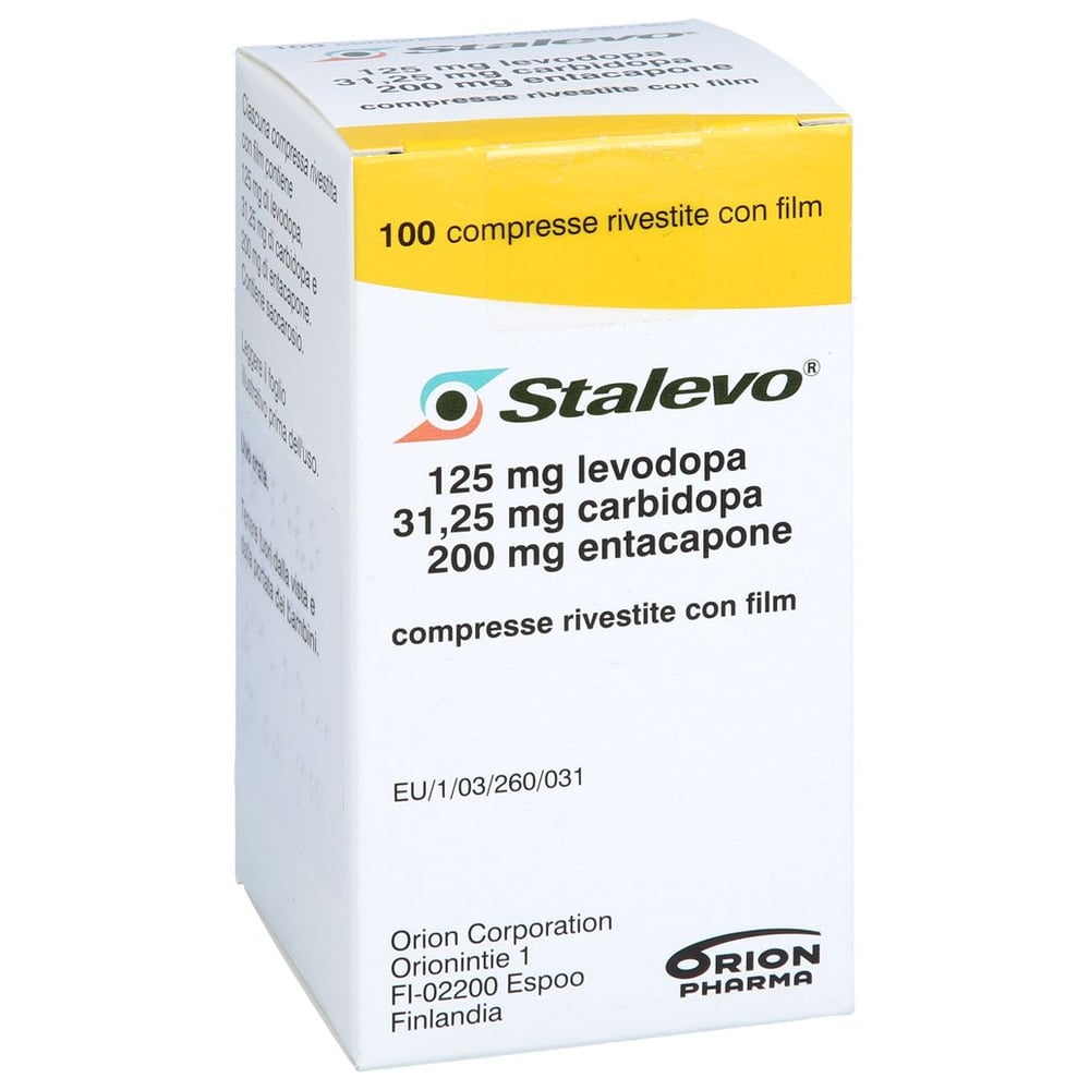 Stalevo 125 mg/31,25 mg/200 mg