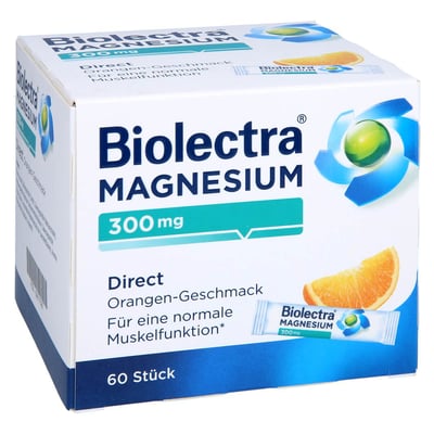 Biolectra Magnesium Direct Orange Pellets Produktbild 1
