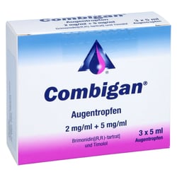 Combigan 2 mg/ml+5 mg/ml