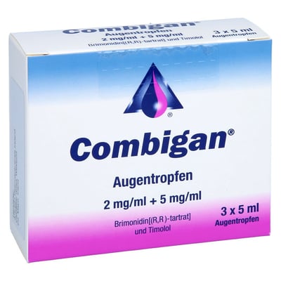 Combigan 2 mg/ml+5 mg/ml