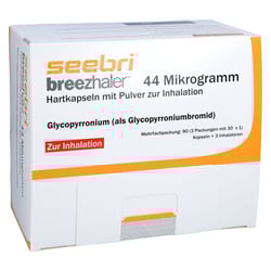 Seebri Breezhaler 44 Mikrogramm Hartkap.Pul.In