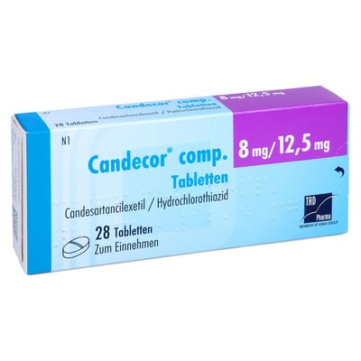 Candecor comp. 8 mg/12,5 mg