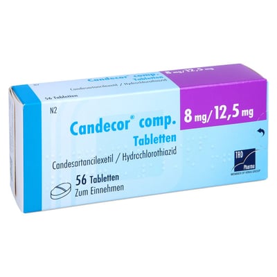 Candecor comp. 8 mg/12,5 mg