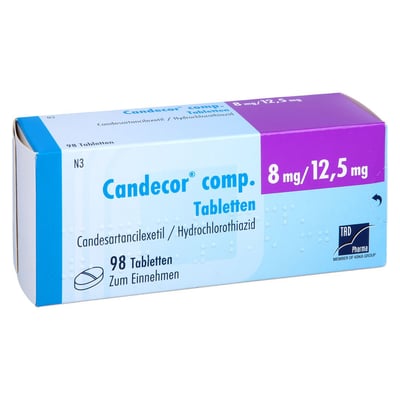 Candecor comp. 8 mg/12,5 mg