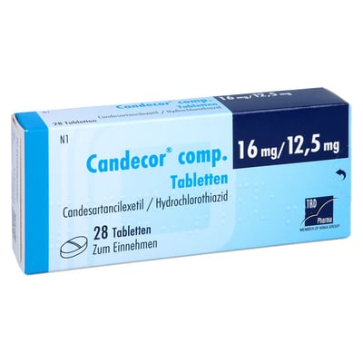 Candecor comp. 16 mg/12,5 mg