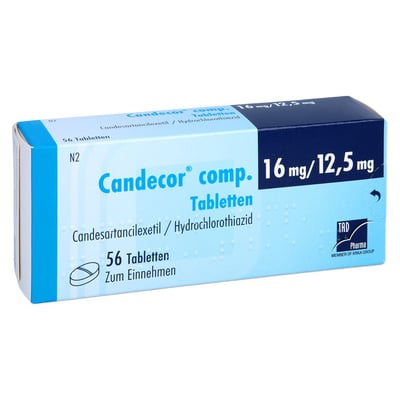 Candecor comp. 16 mg/12,5 mg