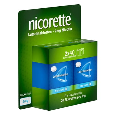 Nicorette freshmint 2 mg gepresst