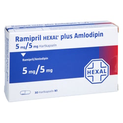 Ramipril HEXAL plus Amlodipin 5 mg/5 mg