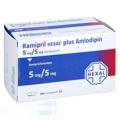 Ramipril HEXAL plus Amlodipin 5 mg/5 mg
