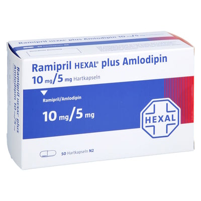Ramipril HEXAL plus Amlodipin 10 mg/5 mg