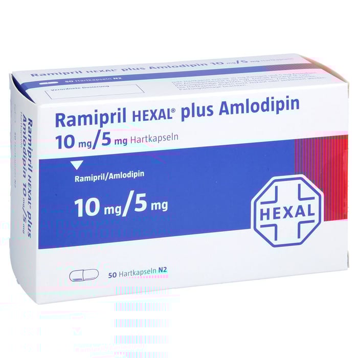 Ramipril HEXAL plus Amlodipin 10mg/5mg