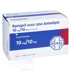 Ramipril HEXAL plus Amlodipin 10 mg/10 mg