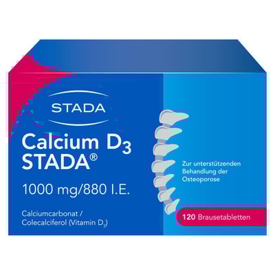 Calcium D3 STADA 1000 mg/880 I.E.