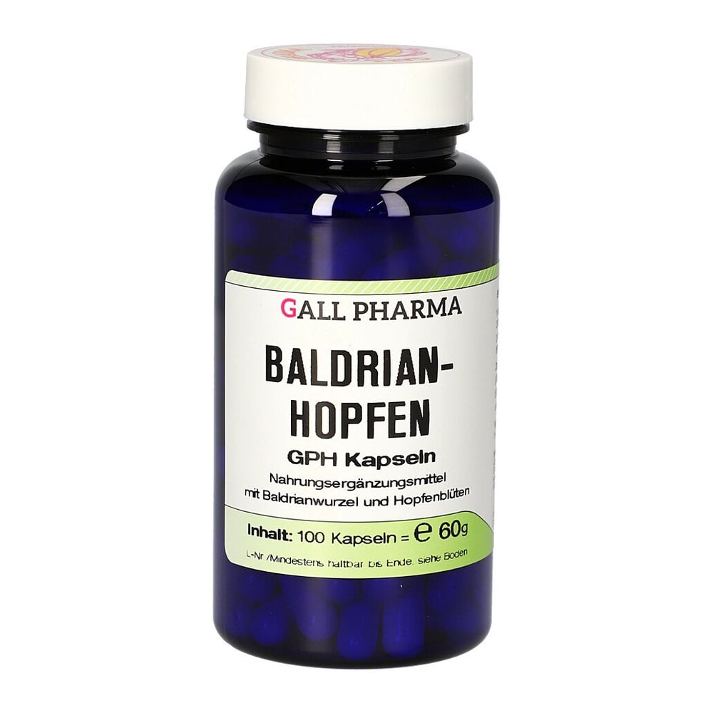 Baldrian Hopfen Gph Kapseln