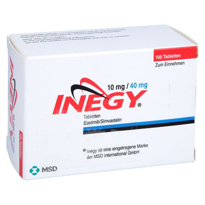 Inegy 10 mg/40 mg Produktbild 1