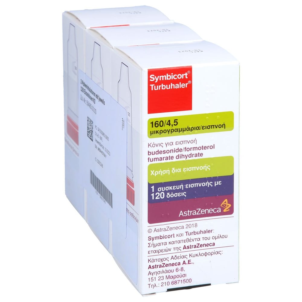 Symbicort Turbuhaler 160/4,5 Mikrogramm/Dosis