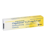 Orgalutran 0,25 mg/ 0,5 ml Fertigspritzen Produktbild 1