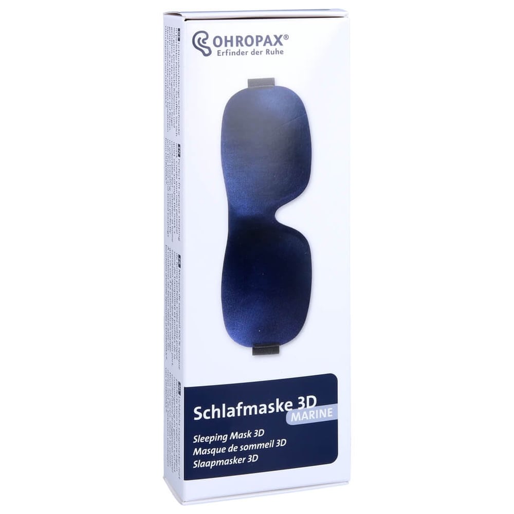 Ohropax Schlafmaske 3d marine