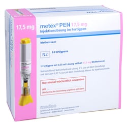 Metex PEN 17,5 mg (50 mg/ml) Injektionslösung im Fertigpen