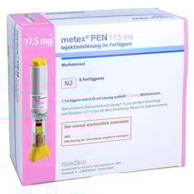 Metex PEN 17,5 mg (50 mg/ml) Injektionslösung im Fertigpen