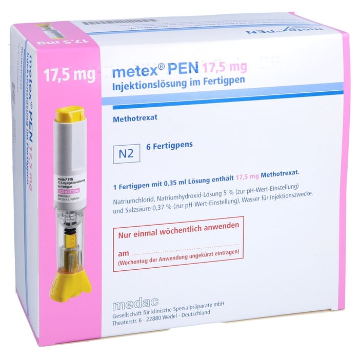 Metex PEN 17,5mg (50mg/ml) Injektionslösung im Fertigpen