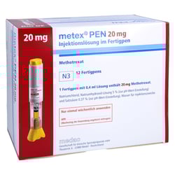 Metex PEN 20 mg (50 mg/ml) Injektionslösung im Fertigpen