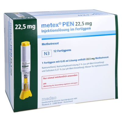 Metex PEN 22,5 mg (50 mg/ml) Injektionslösung im Fertigpen