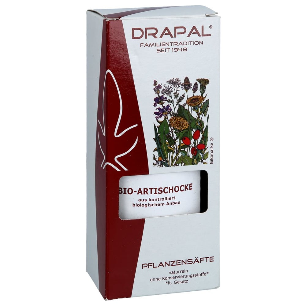 Artischocken Bio Pflanzensaft Drapal