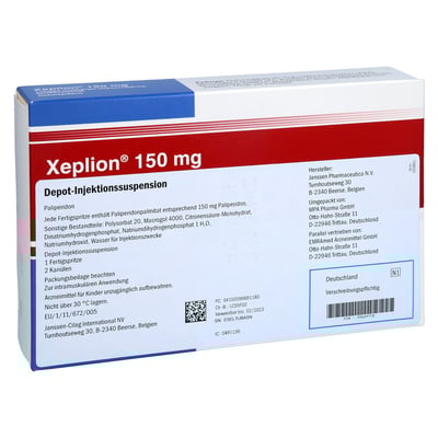 Xeplion 150mg Depot-Injektionssuspension