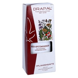 Spitzwegerichblätter Bio Pflanzensaft Drapal