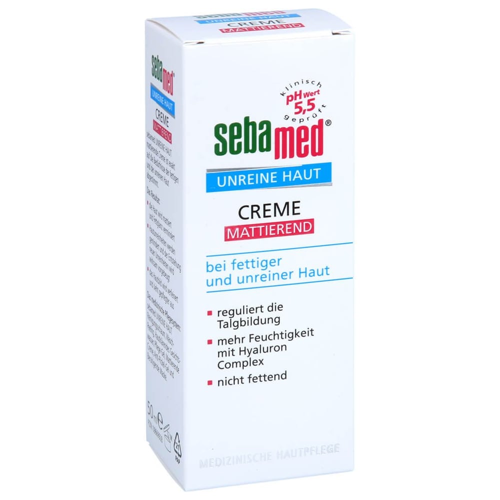 Sebamed Unreine Haut mattierende Creme